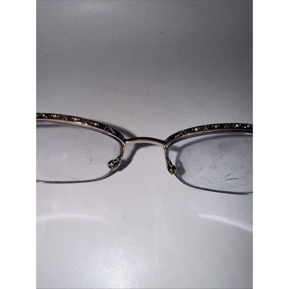 Bulova Eyeglasses, Frames Only, Solvang,‎ 54-18-140, Metal/Plastic, Black/Gold
